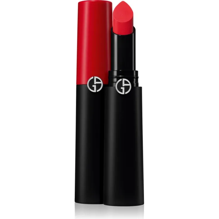 Armani Lip Power Matte, Mattierender Lippenstift, Farbton 307 Estatic, 3.1 g, Langanhaltende satte Farbe mit mattem Finish