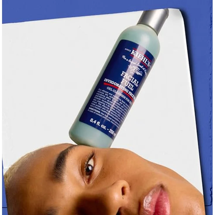 Kiehl's Herrenpflege Facial Fuel Energizing Face Wash 500 ml Tagespflege – Bild 5