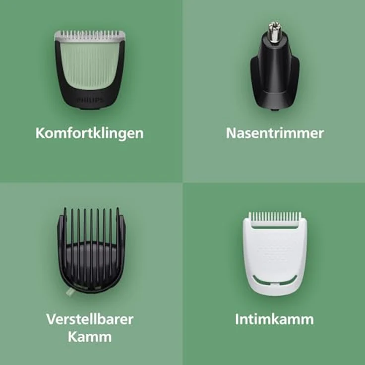 Philips Multigroom 3000 MG3946/15, All-in-One Trimmer mit 9 Aufsätzen und selbstschärfenden Klingen – Bild 5