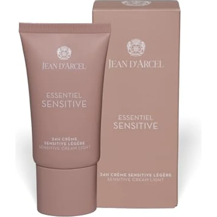 JEAN D'ARCEL ESSENTIEL CRÈME SENSITIVE LÉGÈRE, Leichte, beruhigende Gesichtscreme für empfindliche Haut mit Rötungen, 50 ml