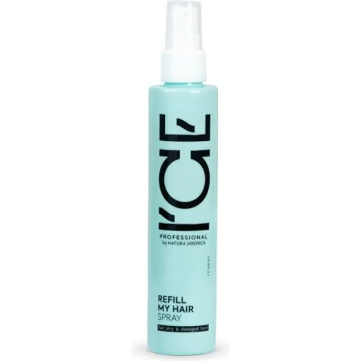 Natura Siberica ICE Professional Refill My Hair, Leave-in Conditioner Spray, 100 ml, hydratisierende Pflege mit antistatischer Wirkung