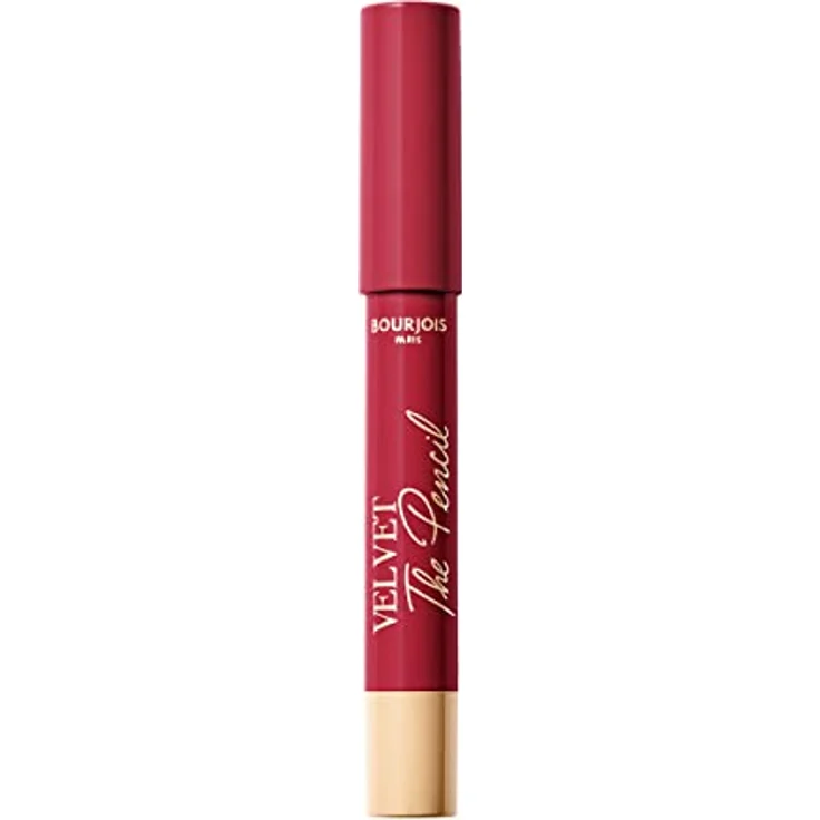 Bourjois Velvet the Pencil, dünner Lippenstift mit Matt-Effekt, Farbton 08 Rouge Di'vin, 1,8 g – Bild 1