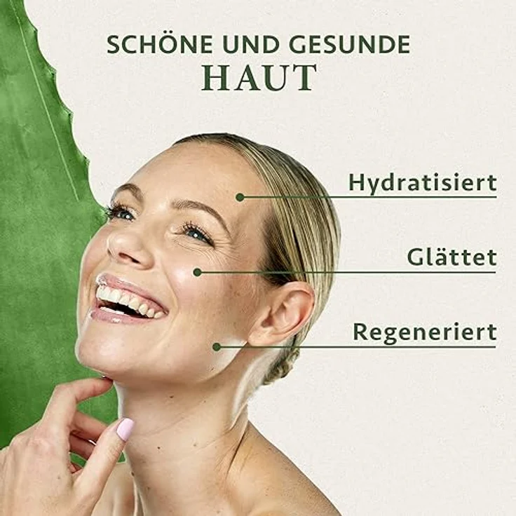 Satin Naturel Hyaluronic Acid Serum, hochdosiert 50ml, 100% vegan, für Gesicht, Hals & Augenringe, Anti-Aging & Feuchtigkeitspflege – Bild 3