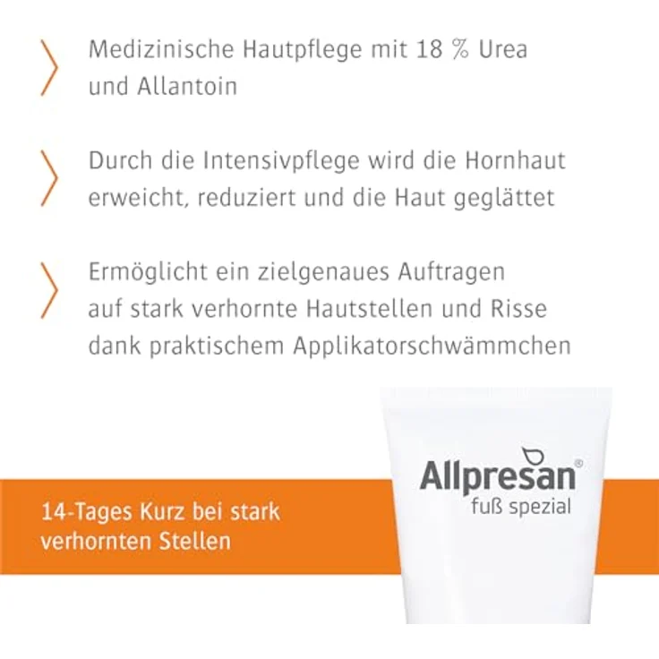 Allpresan - Hornhaut-Reduzier-Creme 4 Hornhaut und Schrunden - 40 ml – Bild 4