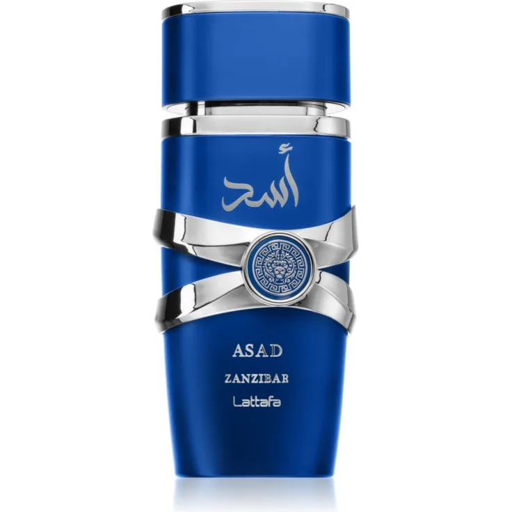 Lattafa Asad Zanzibar EDP für Herren 100 ml, Gourmand-Duft, blumig, ideal für warmes Wetter