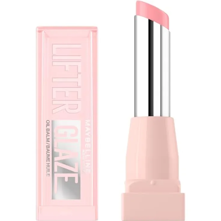 MAYBELLINE NEW YORK Lifter Glaze Lippenbalsam, feuchtigkeitsspendend mit hohem Glanz, Farbton 002 Pink Drip, 2.8 g