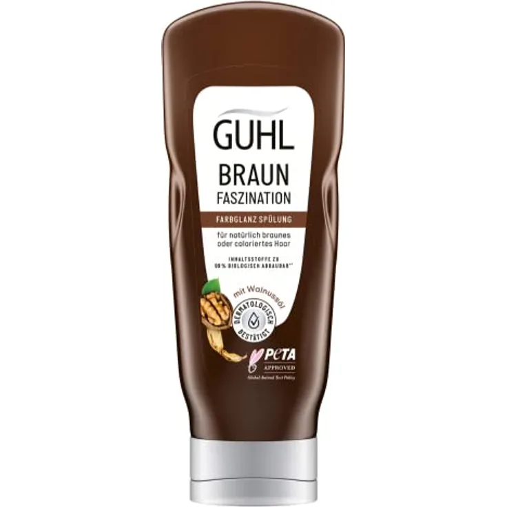 Guhl Braun Faszination Spülung - Inhalt: 200 ml - Haartyp: brünett, braun
