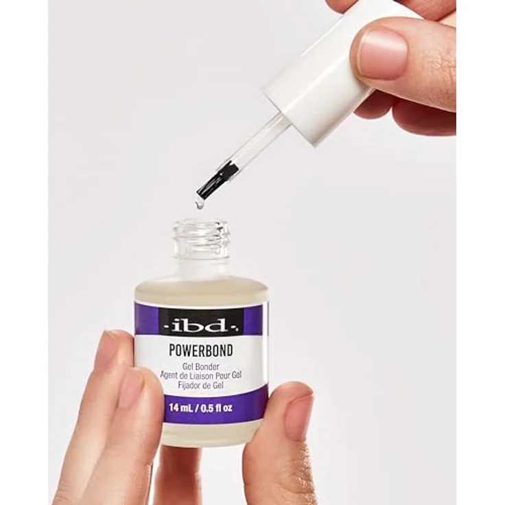 IBD JustGel Strom Bond Gellack 14 ml, für gepflegte Nägel – Bild 4