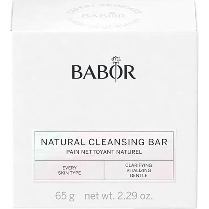 BABOR Natural Cleansing Bar Nachfüllpack für ölige Haut und Mischhaut, Feste Gesichtsreinigung für einen geklärten Teint, Mit Aloe Vera und Baobaböl, Ohne Aufbewahrungsdose, 1 x 65g – Bild 3