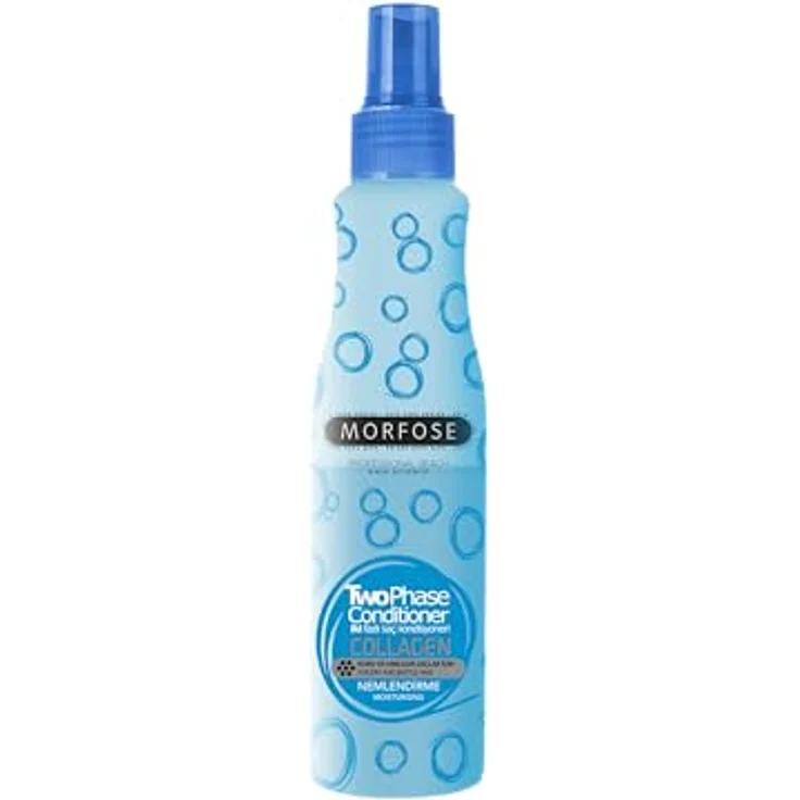 Morfose Collagen 2 Phase Conditioner Spray 220ml - Haarpflegespülung - Feuchtigkeitscreme, Nährend, entwirrend, Hitzeschutz - Für trockenes und sprödes Haar – Bild 1