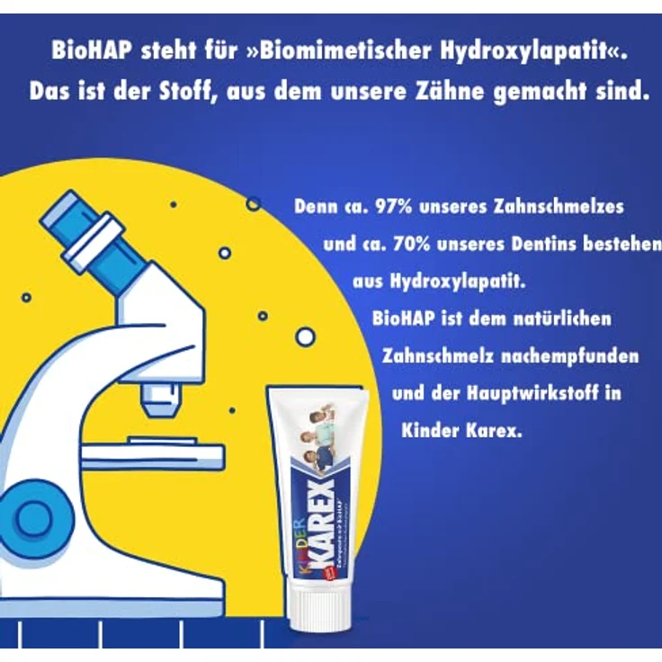 Dr. Kurt Wolff Karex Kinder Zahnpasta 50 ml – Bild 6