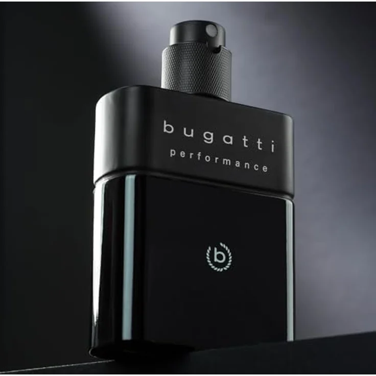 Bugatti performance intense black Parfüm 100ml I Orientalisch-holziges Eau de Toilette Herren Parfüm mit Passionsfrucht, Kaschmir, Ambra & Moschus – Bild 3