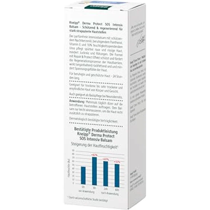 Kneipp DERMA PROTECT 10% UREA SOS Intensiv Balsam, medizinische Hautpflege für sehr trockene Haut und Neurodermitis, 75ml – Bild 5