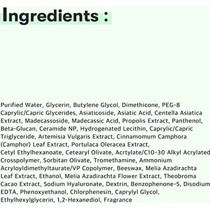 VT COSMETICS Vt Cica Care Reparierende Feuchtigkeitscreme, 50 ml, Gelartige Textur mit Cicaliao und Propolis für alle Hauttypen – Bild 5