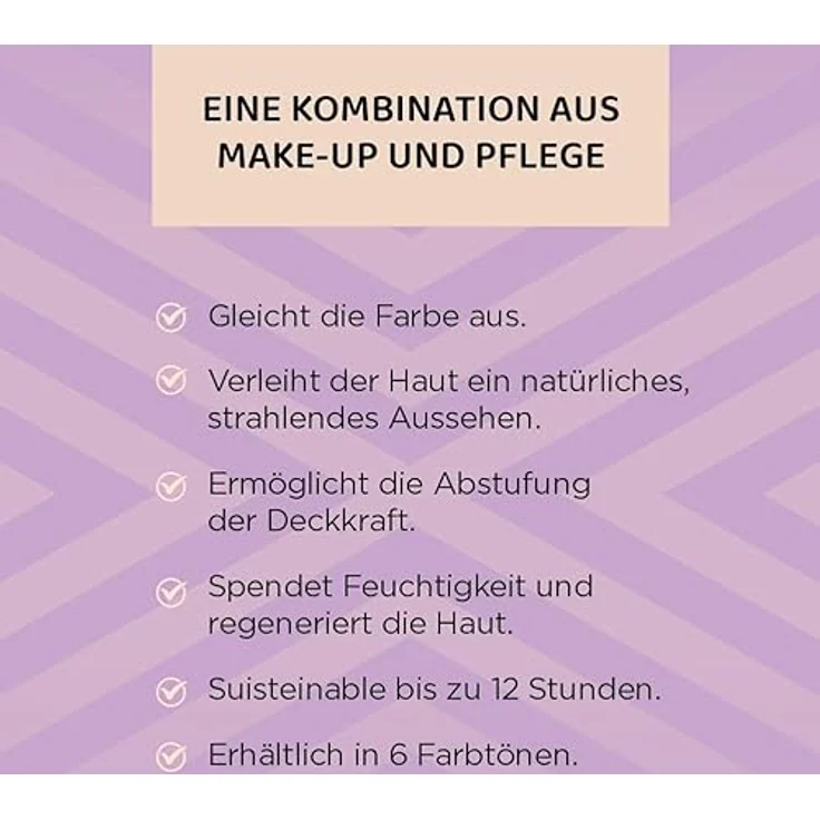 Eveline Cosmetics Better than Perfect, deckendes Make-up mit feuchtigkeitsspendender Wirkung, Farbton 1.5 Ivory Beige Neutral, 30 ml – Bild 4