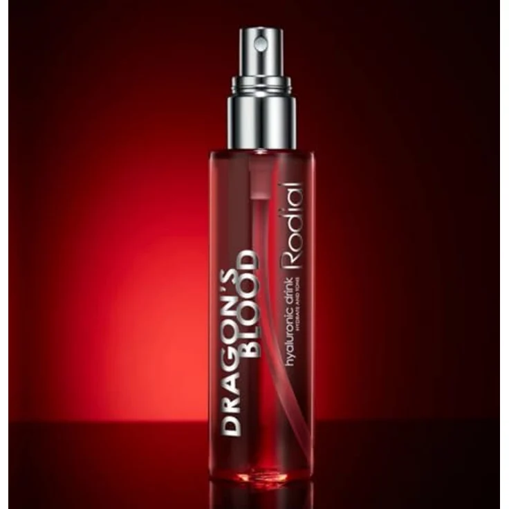 Rodial Dragon's Blood Hyaluron Drink, 100ml - Multitasking Hydrating Make-up Primer, Dewy Setting Spray, Tonic und Serum in einem – Bild 4