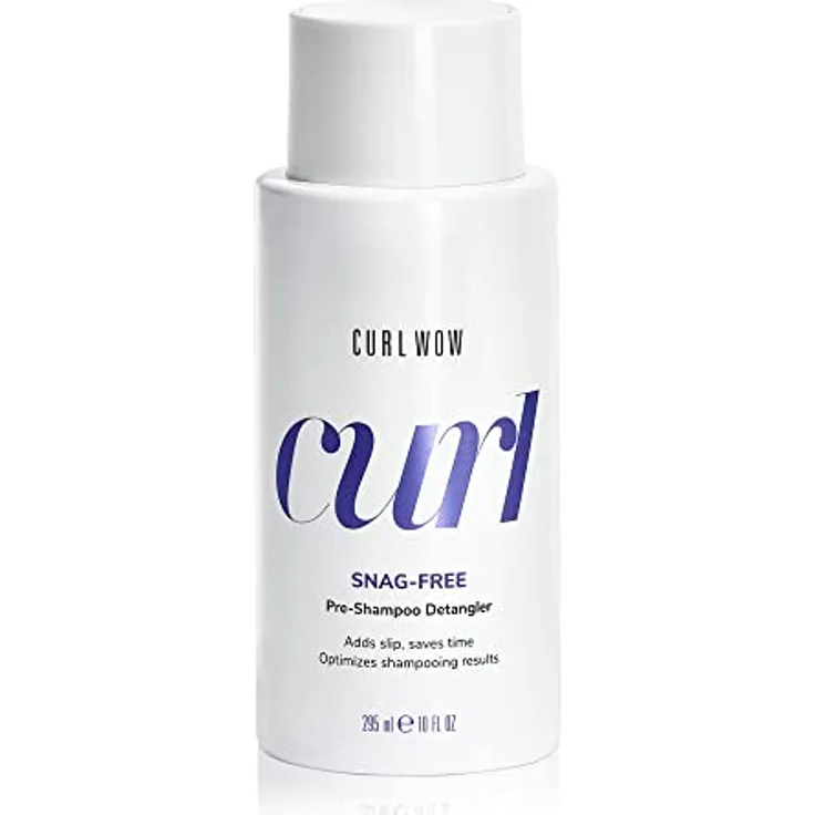 Color Wow Pre-Shampoo Detangler "Snag Free", Locken-Shampoo Curl Wow spendet Feuchtigkeit, Anti-Frizz Haarkur Treatment für Lockiges Haar, 295ml