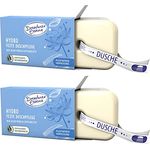 2er Pack Dresdner Essenz Feste Duschpflege Aloe Vera & Lotosblüte 2 x 100 g Duschbad vegan