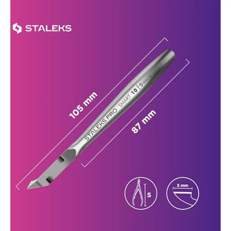 Staples PRO Smart 10 Nagelpflegegerät, Cuticle Nipper mit 5mm Klingenlänge für präzise Nagelhautpflege – Bild 7