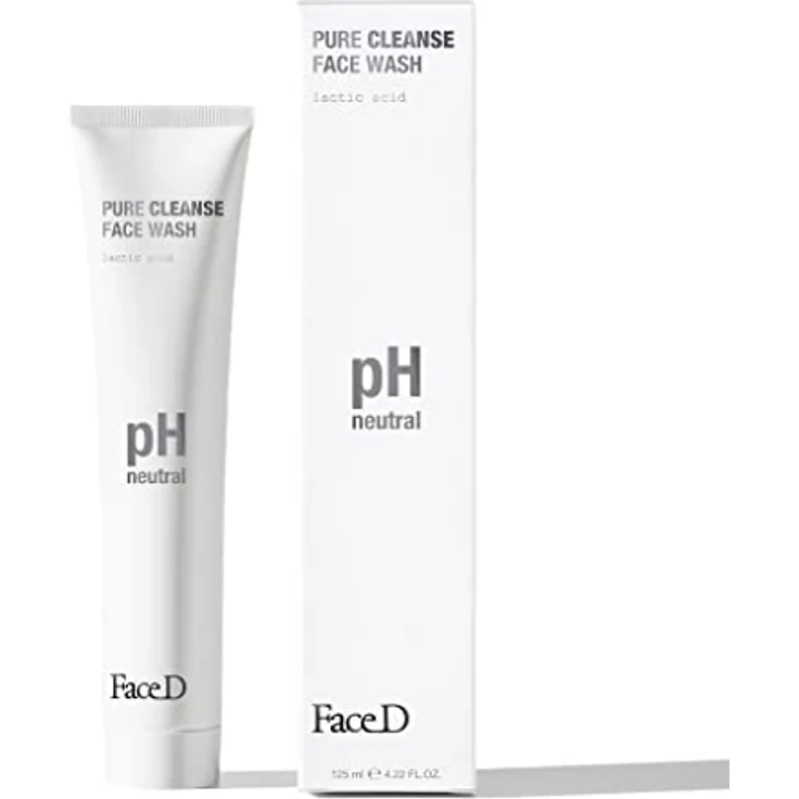 FaceD Pure Cleanse Aufhellende und talgnormalisierende Gesichtsreinigung mit Glyzerin und Milchsäure, 125 ml - Mattierend und talgausgleichend – Bild 2