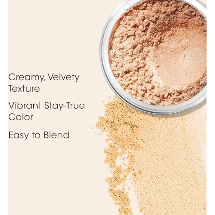 bareMinerals Shimmer Lidschatten Cultured Pearl, 0,57 g mit langanhaltendem schimmerndem Finish – Bild 4