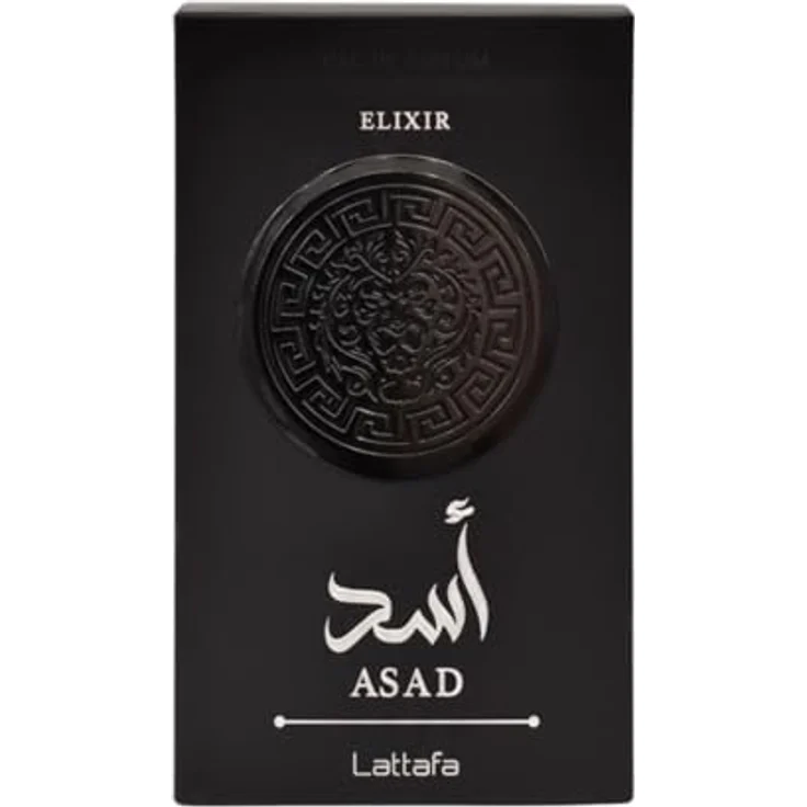 Lattafa Asad Elixir, Eau de Parfum, 100ml, schwarzes Parfüm mit luxuriösem Flakon und orientalischem Duftdesign – Bild 3