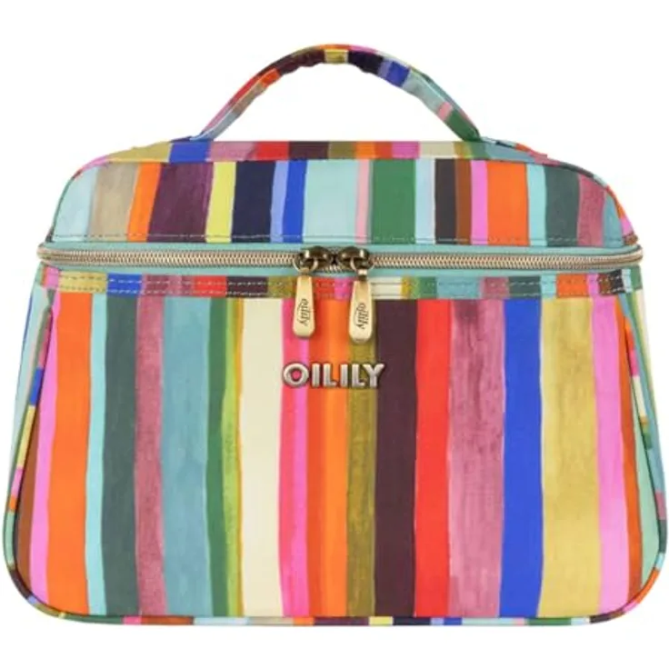 Oilily Cocos Kulturbeutel, mehrfarbig, 27 cm x 13 cm x 19 cm, 100% Polyester