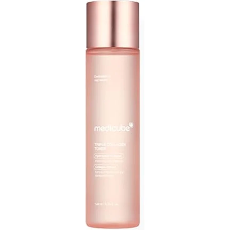 medicube - Triple Collagen Toner, 140 ml - Straffend, feuchtigkeitsspendend, mit Kollagenkomplex – Bild 1