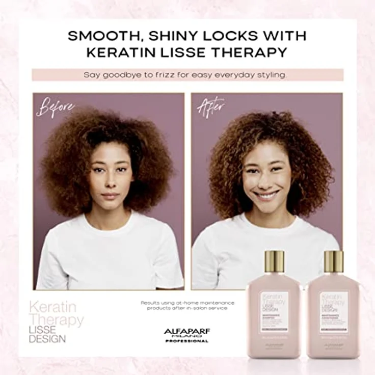 Alfaparf Milano Keratin Therapy Lisse Design Maintenance Shampoo 250ml - Wartung Shampoo – Bild 5