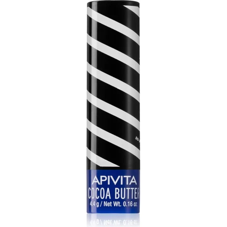 Apivita Lip Care Cocoa Butter SPF20, schützendes Lippenbalsam mit SPF 20, 4.4 g