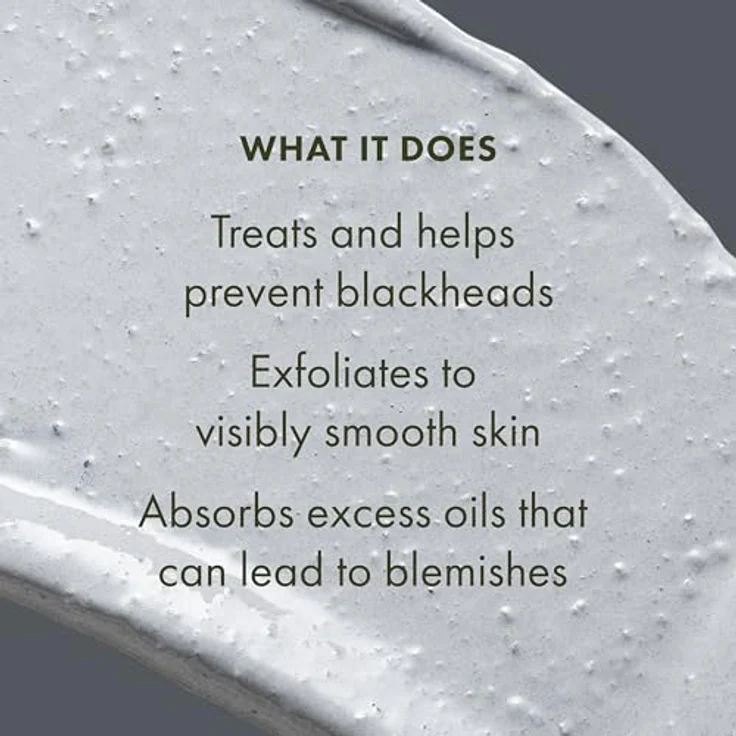 Origins Clear Improvement Blackhead Clearing Mask-To-Scrub, Gesichtspeeling für fettige Haut mit Salicylsäure und Bambuskohle, 75 ml – Bild 3