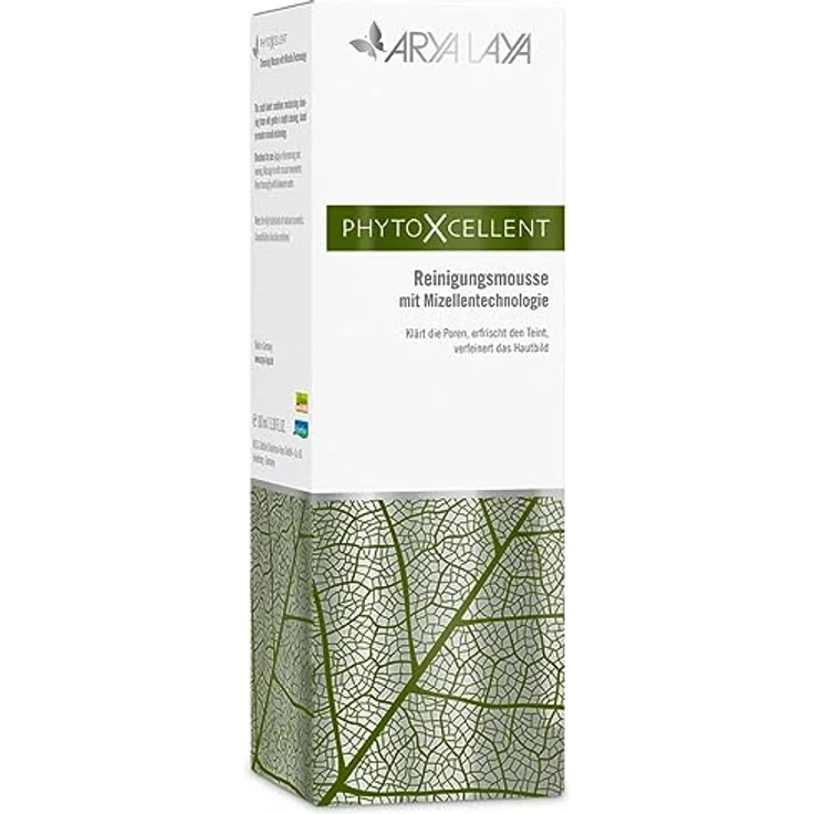 ARYA LAYA PhytoXcellent Reinigungsmousse, 100 ml - mit Mizellentechnologie: reinigt sanft & porentief, verfeinert das Hautbild, vegan – Bild 5
