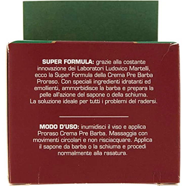 Proraso Creme Red Pre Shave Creme 100 ml – Bild 4