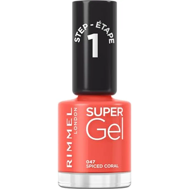 Rimmel London Super Gel Nagellack 060, 12 ml - hochglänzender Gel-Effekt für perfekte Nägel