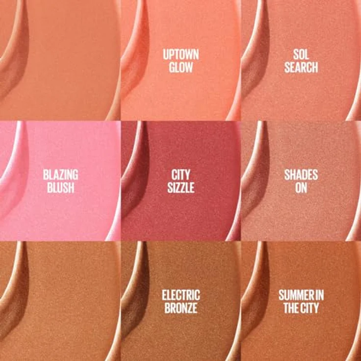 Maybelline Sunkisser Blush 4,7 ml - UPTOWN GLOW, flüssiges Rouge für strahlenden Effekt und sonnengeküsste Haut, angereichert mit Vitamin E – Bild 7