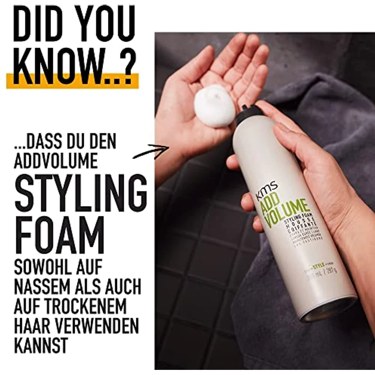 KMS Add Volume Styling Foam 300 ml – Bild 7