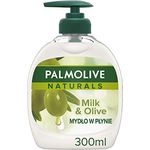 Palmolive Naturals Milk & Olive Creme Flüssigseife mit Dosierer, 300 ml