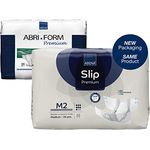 ABENA Slip Premium All-in-One Inkontinenzeinlagen für Männer und Frauen, umweltfreundliche Inkontinenzeinlagen für Herren, Größe M 2, 70–110 cm Taille, 2600 ml Saugfähigkeit, 24 Stück