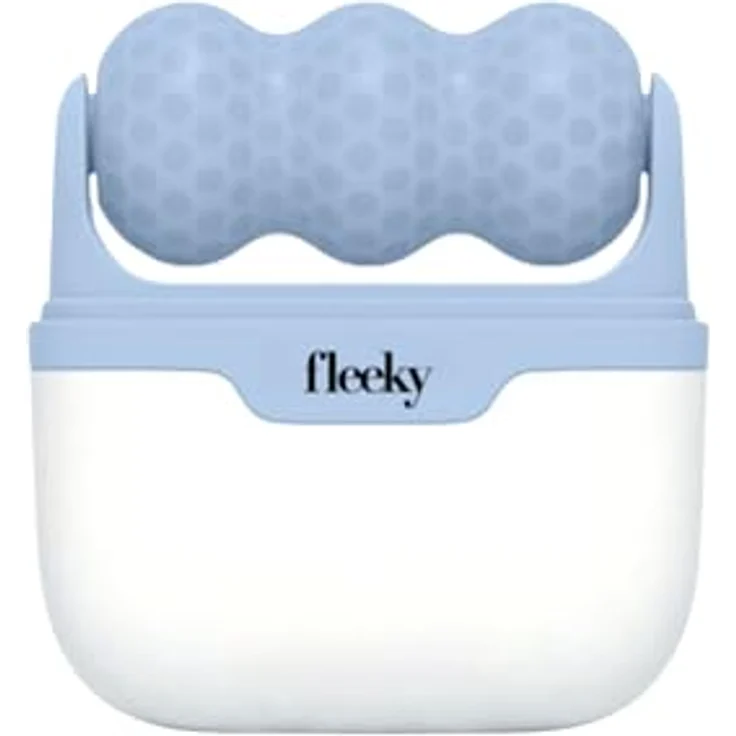 fleeky Ice Roller, Kühlend & Erfrischend Gesicht Roll-On mit Wave-Shape und V-Shape Ice-Wheels – Bild 1