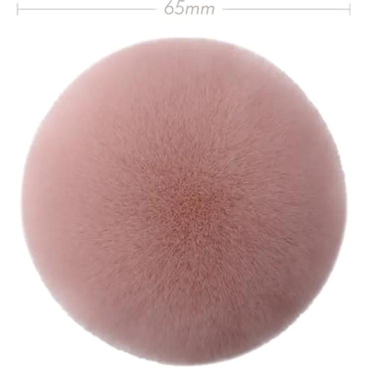 Luvia Cosmetics XXL Kabuki Pinsel "Candy" - Veganer Puder Schminkpinsel für Gesicht, Bronzer, Blush, Contour & Highlighter, weichzeichnendes Finish – Bild 3