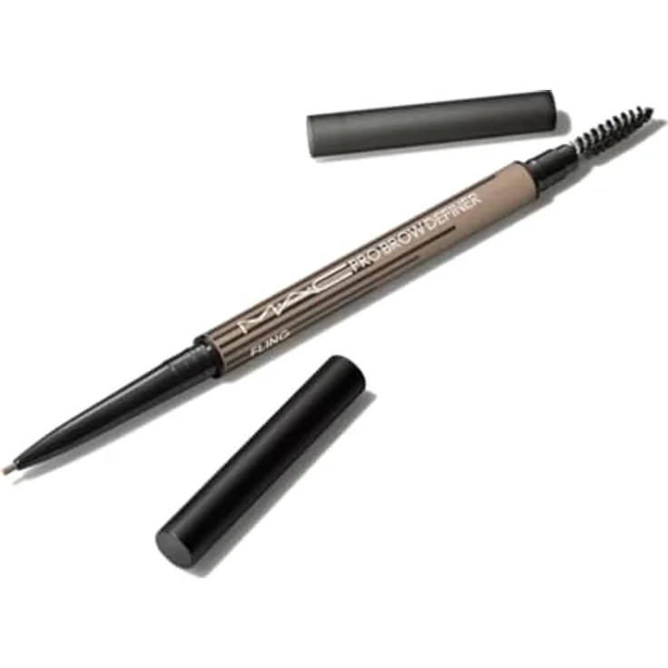MAC Cosmetics Pro Brow Definer, wasserfester Augenbrauenstift, Farbton Fling, 0,3 g, mit praktischem Pinsel – Bild 1