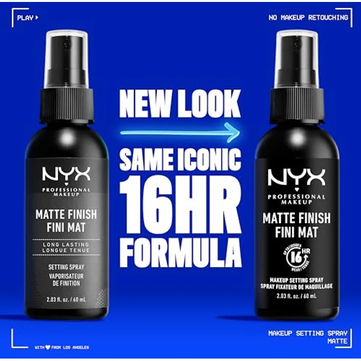 NYX Matte Finish Makeup Setting Spray 180 ml – Bild 2