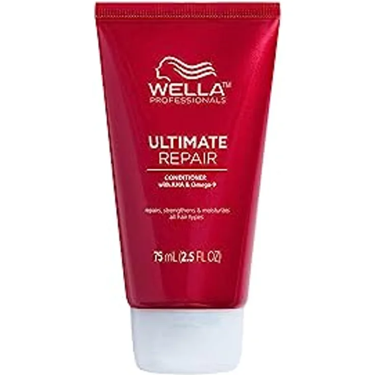 Wella Professionals Ultimate Repair tiefenwirksamer Conditioner – reparierende Haarspülung mit AHA und Omega 9 – feuchtigkeitsspendende Spülung für strapaziertes Haar – 75 ml