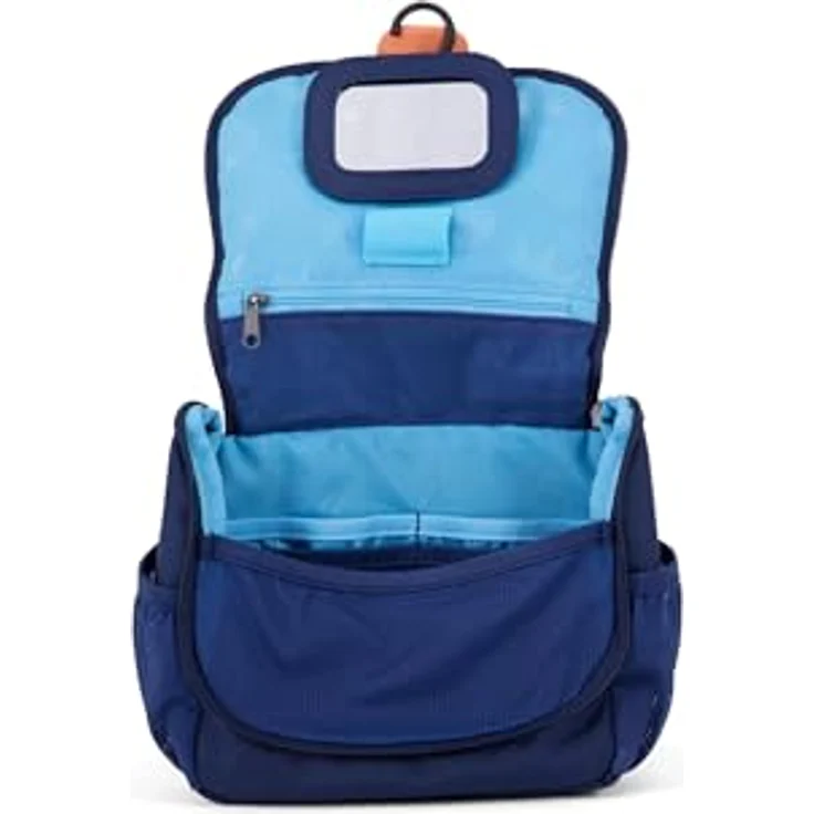 Affenzahn Kulturtasche Bär für 1-3 Jährige Kinder im Kindergarten - Blau – Bild 7
