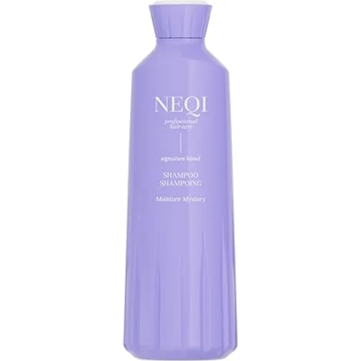 NEQI MOISTURE MYSTERY Shampoo 330ml – Feuchtigkeitsspendendes Haar-Shampoo mit Algenextrakt, Sulfatfrei, Vegan, Für Alle Haartypen, Sanfte Reinigung, Hergestellt in Italien