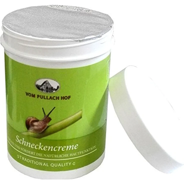 vom Pullach Hof Regenerierende Tages- und Nachtcreme für Gesicht und Körper, Antifaltenwirkung, mit Schneckenschleim, 150 ml – Bild 2