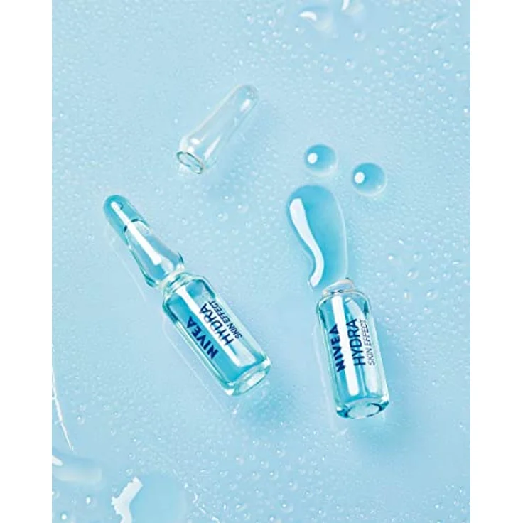 Nivea Hydra Skin Effect 7 Days Ampoule Treatment Feuchtigkeitsspendendes Gesichtsserum in Ampullen 7 ml – Bild 4