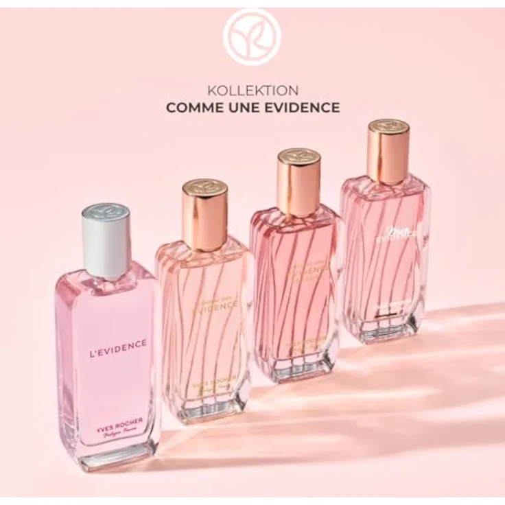 Yves Rocher COMME UNE EVIDENCE Parfum Damen 50 ml | Floraler Chypre-Duft mit Damaszener-Rose, Bergamotte und Patschuli | Ätherische Öle, elegant – Bild 5