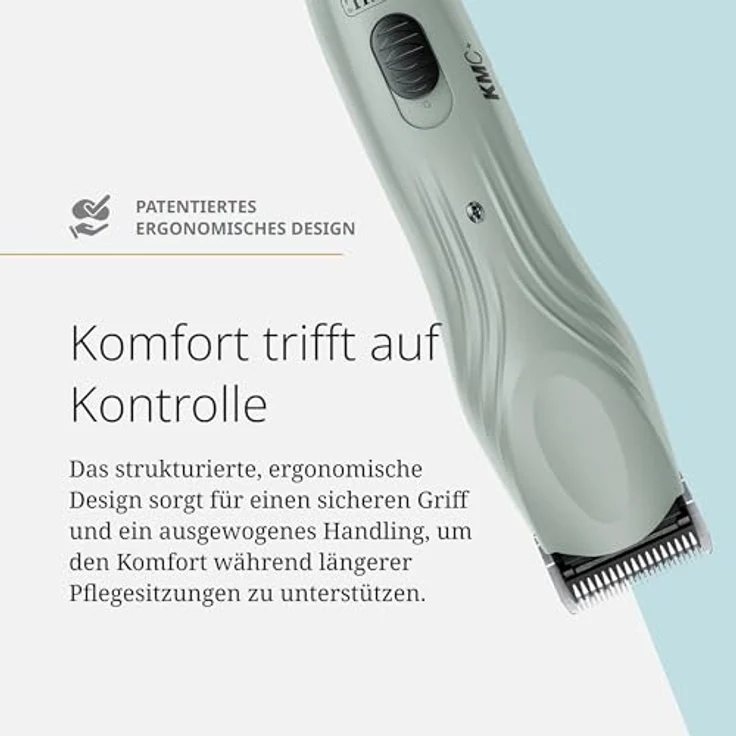 Wahl KMC+ Kabel-/Kabelloser Trimmer, Brushless-Motor, 2 Geschwindigkeitsstufen, ergonomisches Design – Bild 6