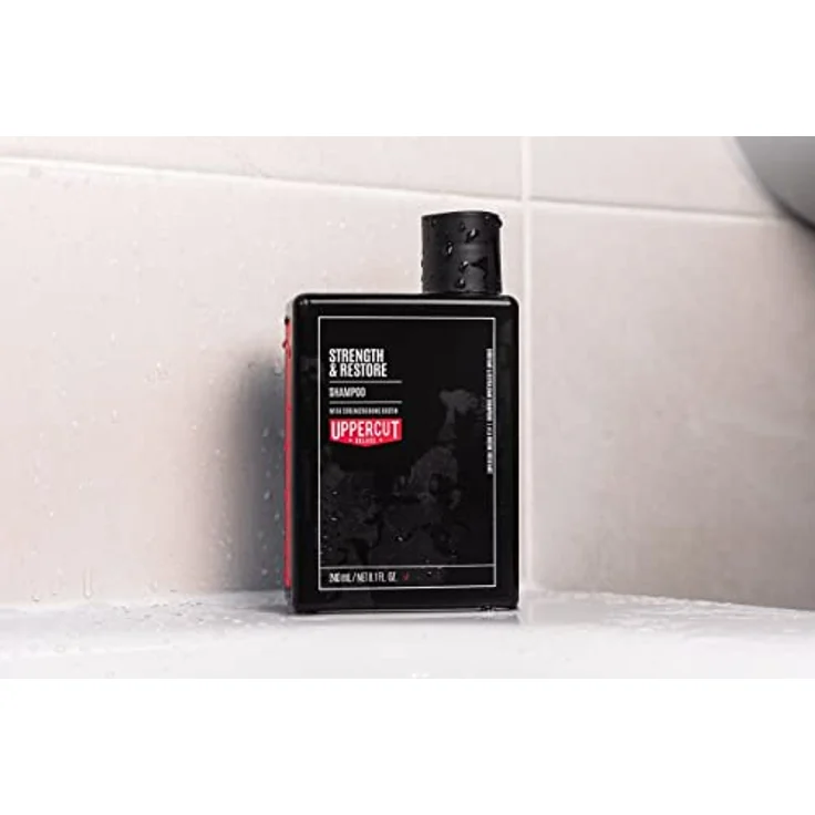 Uppercut Deluxe Strenght & Restore Shampoo Stärkungsshampoo für alle Haartypen 240 ml – Bild 7